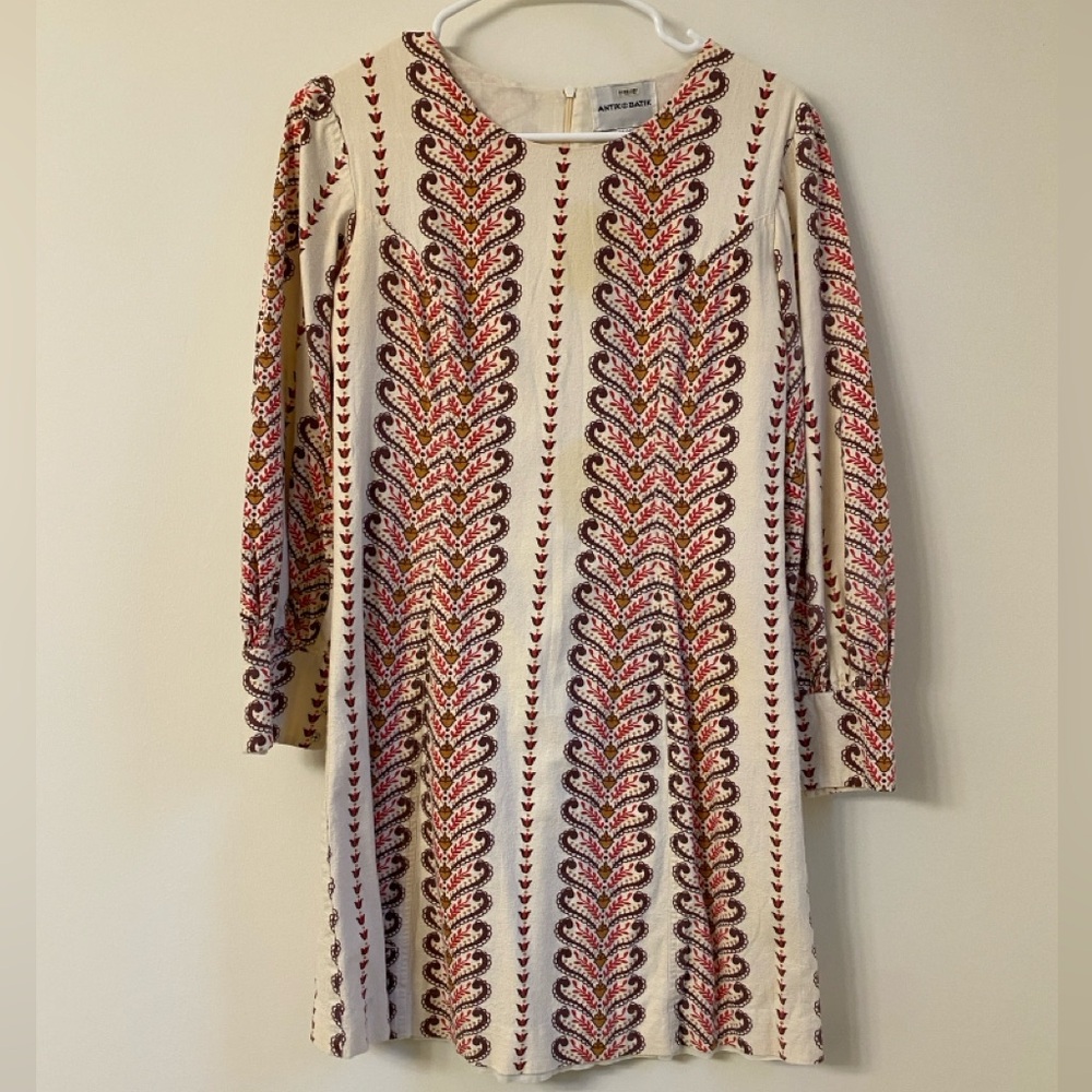 Anthropologie Antik Batik dress XS